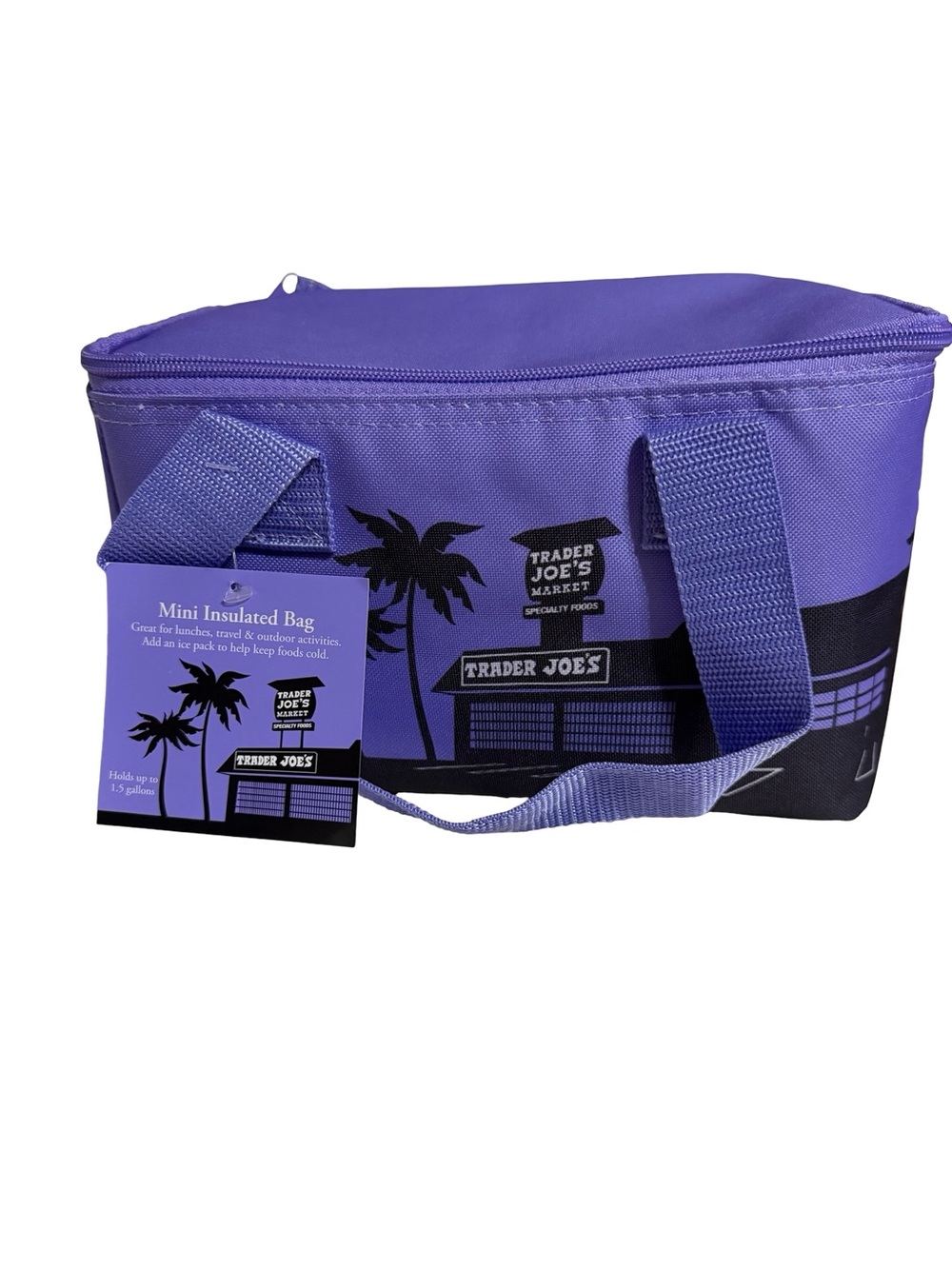 Trader Joe’s Lavender Mini Insulated Bag